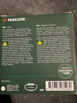 Prodám hodinky Parkside Fan edition - 6