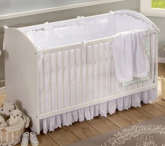 Zánovní krásná dětská postýlka 70x130 cm - 6