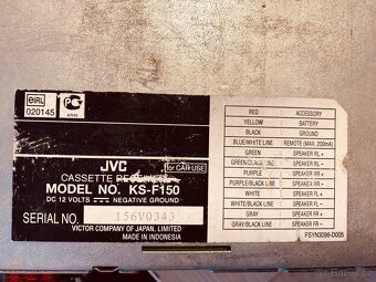 Autorádio JVC KS-F150 - 6