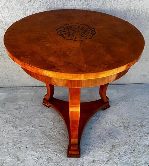 biedermeier stolík - 6