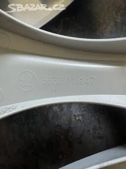 Originální poklice Škoda 17" 4 kusy - 6