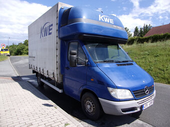 Mewrcedes benz Sprinter 316 CDI,valník s plachtou a spaním. - 6