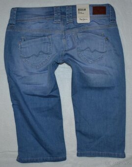 DÁMSKÉ džínové, bokové kraťasy Pepe Jeans Venus v. W29 - 6