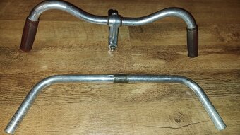 AL řídítka na kolo Favorit apod. - berany, vlaštovky, rovná - 6