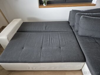 Rozkládací gauč, sedací souprava - 6