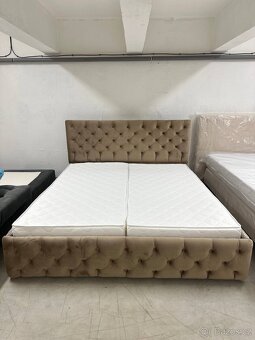 Čalouněná manželská postel 180×200 – NOVÁ - 6
