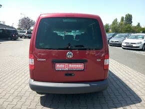 Caddy, 1,9 TDi 77kW 5-MÍST  KLIMA - 6