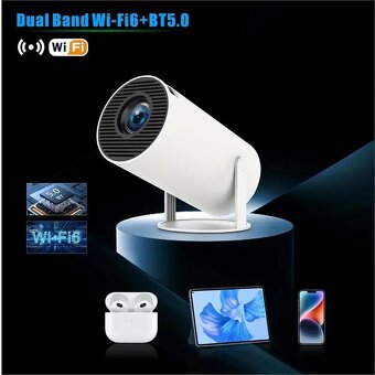Projektor (4K ULTRA HD) s Wi-Fi MAGCUBIC HY300 PRO bílý/bílý - 6