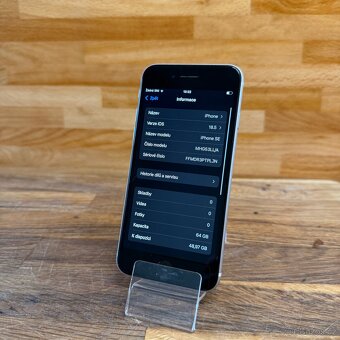 IPhone SE 2020 64GB, bílý (12 měsíců záruka) - 6