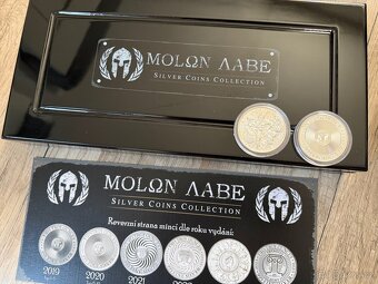 Stříbrná mince 1oz MOLON LABE 2019 Typ 5 - 6