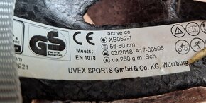 Dámská cyklistická helma / přilba UVEX Active CC vel.56-60 - 6