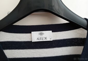 Allude dámský luxusní svetřík vel. M/L bavlna len - 6