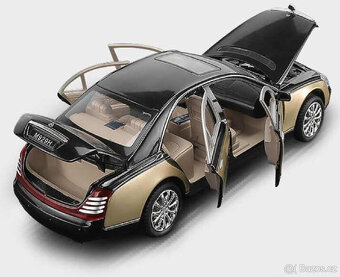 Modely 1:24 rozprodám sbírku nádherných Mercedesů v kovu - 6