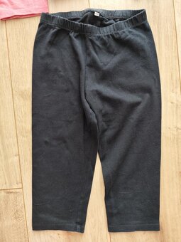 Tříčtvrteční kalhoty pro holku - 4 ks, vel. cca 122 cm - 6