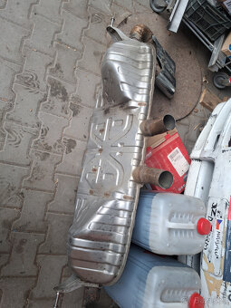 Porsche Cayenne tlumič výfuku + 1x koncovka - 6