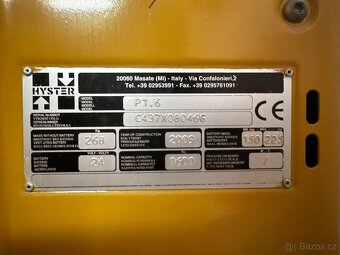 Paletový vozík Yale-Hyster P 1.6 - 6
