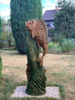 Dřevěná socha - 6