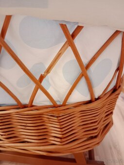 Proutěný koš na miminko - 6