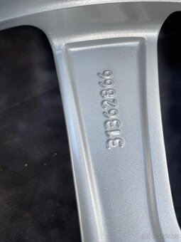 Originál Alu kola Volvo XC40, V90CC 235/55/18 TOP STAV - 6