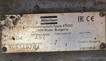 Atlas Copco LG504 vibrační deska - 6