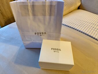 Hodinky FOSSIL Chronograf Zlaté,černý ciferník,set MEN/WOMEN - 6