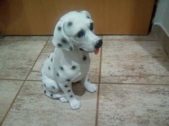 Soška pes dekorace socha dalmatin - 6