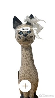 Ručně malovaná dřevěná socha - 6