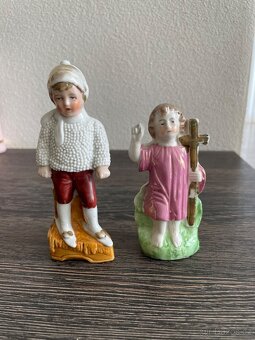 Sběratelské porcelánové figurky, zimní chlapeček + Ježíšek - 6