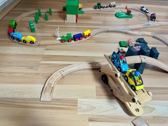 Dřevěná železnice Playtive/vláčkodráha - 6