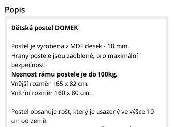 DOMEČEK postel - 6
