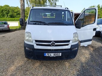 Opel Movano Master 2.5 CDTi 6míst klima 107kw - 6
