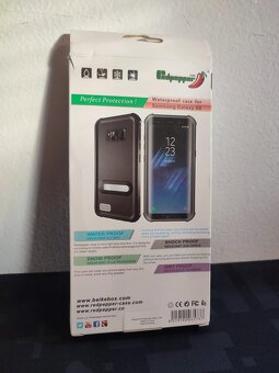 Vodotěsný kryt/pouzdro pro Samsung Galaxy S8 (zn. Redpepper) - 6