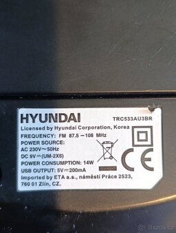 Prodám Hyundai TRC 533 AU3BR, červená - 6