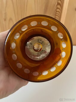 Nádherný starožitný pohár s mysliveckým motivem - 6