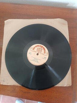 Skříň s gramofonem plus vinylové desky - 6
