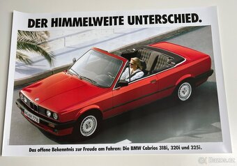 ORIGINÁL PLAKÁTY BMW E30 E36 M1 - 6