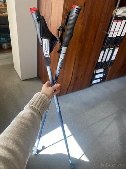 Nové karbonové hole 120cm pro Nordic walking - 6
