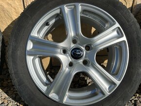 Prodám ALU disky 16” na vůz Toyota Avensis 5x114.3 - 6