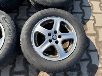 4x al kola 5x100 15 + pneu letní 195/65 R15 - 6