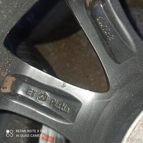 Alu disky PLATIN 15" ŠKODA,VW - 6
