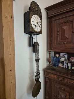 NÁSTĚNNÉ HODINY COMTOISE - FUNKČNÍ - 6
