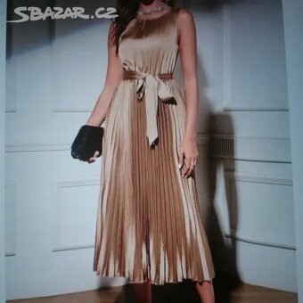 Luxusní večerní šaty vel.42-44 - 6