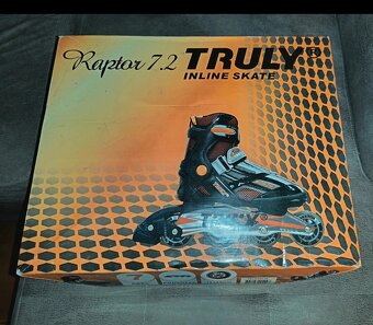 Kolečkové brusle Truly raptar 7.2 inline skate - 6