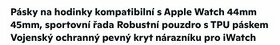 Vojenský náramek na Apple watch 45 - 6