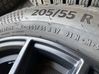 Alu kola ŠKODA OCTAVIA 4 17" 5x112 zimní CONTI 205/55R17 - 6