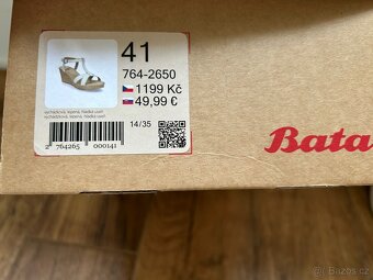 Dámské celokožené sandály zn.Bata - 6