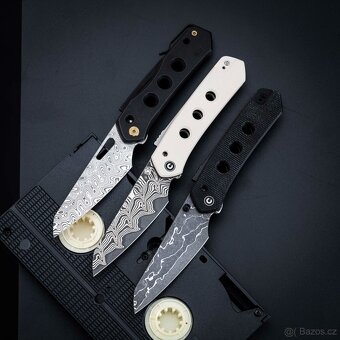 We Knife Vision-R Damasteel - 6