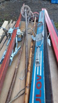 Lyže staré historie starožitnost - 6