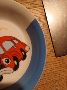 Dětská jídelní sada auta - 6