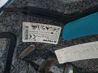 Dětská helma na kolo Decathlon BTWIN vel. S 52-55cm modrá - 6